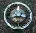 03834904 Chevrolet Vintage Oem 1964-66 Chevy Ii Corvair 14 Wire Spoked Spinner Hubcap Wheel Cover 3953