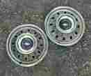 03893361 Chevrolet 2x Vintage 1967 Chevy Impala Biscayne Rwd 14 Hubcaps Wheel Covers Gm 3009