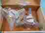 105-5003 American Racing Vintage Nos Set Of 2 3 Wing Knock Off Spinners In Original Box