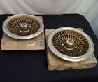 14009720 Gm Nos Chevy Malibu Wheel Trim Cover Pair
