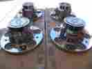 14018276 Gm Four Oem Chevrolet Gmc Truck Rally Wheel Hub Caps C10 1 2 Ton 2wd