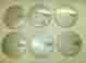 165a Audi 5000 Hubcaps 443 601 Seven 9-16