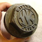1914-18 Original Willys Knight Cast Aluminum Screw-on Hubcap Very Rare