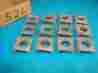 44tn 1927 Erskine 1926 Overland Whippet 12 Nos Rim Clamps Antique Vintage Wheel