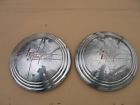 1938-39 Fomoco 1938 1939 Lincoln Zephyr Stainless Hubcaps Hub Caps