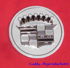 1mhm59 Unbranded Cadillac Hubcap Wheelcover Center Medallion One Full Wheel Cover