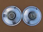 2781616 2-65-66 Chrysler 14 Hubcaps Newport New Yorker Oem Chrome Wheel Cover C Body