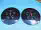 5079 2 Pontiac Firebird Trans Am Knight Rider Bowling Ball Center Caps Hubcaps Oem