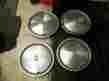 22505014 Gm Set 4 Oldsmobile 15 Flat Hubcaps 80 85 Olds Custom Cruiser 88 98 81 82 83 84 4074