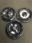 2409264 2405168 2530336 Chrysler Rare Vintage Hubcaps New Yorker Newport Good Condition