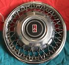 25534041 Oldsmobile Olds Hubcap Wire Wheel Cover Oem