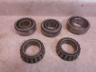 31590 25580 Bower Lot Of 5 Packard Bearings Races 2984 89449 Vintage Nos Tapered