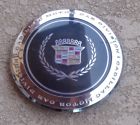 25613716 Kuntz Cadillac Deville Fleetwood Chrome Black Center Cap