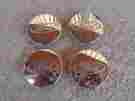 2m51-1000-aa 00 11 Ford Focus Oem Chrome Center Cap Set
