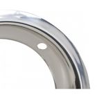 3002 Coker Trim Ring Round Stainless Steel