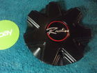 311107-mbx  Aftermarket Raceline Race Line Stock Black Wheel Center Cap Hub