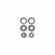 33-255628-1 Eckler S Camaro Wheel Bearing Seal Kit Front 1967-1969