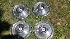 3791595 General Motors Chevrolet Hubcaps Set Of Four Wheel Cover Gm