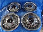 382700 Oldsmobile Jetstar Spinner Hubcaps Wheel Covers Set Of