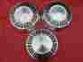 3834904 Mopar Nos 1964-66 Dodge Max Wedge Dog Dish Poverty Hubcaps Wheel Covers