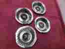 3840306 4 New Vintage Set Of Corvair Spyder Wheel Cover Center Cap Inserts Nos