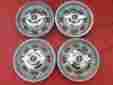 384046 Gm 1965-66 Olds Jetstar Starfire Cutlass Magnesium Hubcaps Wheel Covers