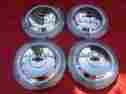 3871108 Gm Nos 1965 427 Chevy Impala Biscayne Belair Dog Dish Poverty Hubcaps Wheel Covers