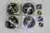 3901712 3908762 Gm 67 Camaro Nova Chevelle Rally Wheel Center Caps Ornament Set Nos Original