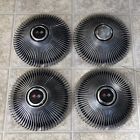 3972264 Corvette Stingray Factory Hub Caps All Metal Genuine Set Of