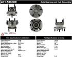 401.58000e Stoptech New Axle Bearing 805890626855