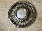 4472448 Plymouth Oem Caravan Wire Spoke Hubcap Very Good