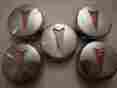 488953 Pontiac Rally Ii Center Caps 1973-79 Firebird Lemans 5 Total