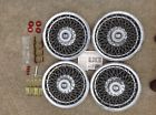 4w001 Nos Norris Industries Wire Wheel Covers Hubcaps Chevrolet Ford Mercury