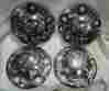 52038267 Dodge Set Of 4 Half Ton Truck Center Caps Pickup 5 Hole