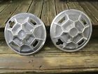 53022 Two Datsun Grey Hubcaps