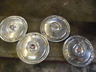 55-56 Ford Thunderbird 15 Wheel Covers Hubcaps Set Of 4 T-bird