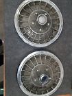 552043 American Motors Corporation Vintage Hub Caps Set Of Part