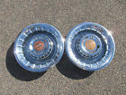 56cad Gm Cadillac Caddy Wheel Covers Hubcaps Pair Coupe Sedan Deville