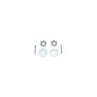 57-132394-1 Chevy Deep Cut Spindle Nuts Washers Cotter Pins Eckler