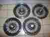 78-88 Chevrolet Chevy Monte Carlo 4-14 Wire Hubcaps Centers 79 80 81 82 83 84 85 86 87