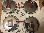 790502 Gm Oldsmobile Wire Spoke Hubcaps Center Key Locking Brackets And