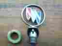 87050611 Gm Buick Hood Ornament Emblem Lesabre 1986 1987 1988 1989 1990 91