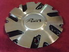 89-9204u-cap  Aftermarket X1 Pacer-glossy-machined-black-wheel-center-cap-hub-rim 89-9204u-1