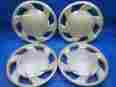 8970239810 Geo 1 Set Of Storm Hubcaps 2 Rights Lefts 1990 1991 1992 1993 Used
