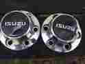 906080 Isuzu 95-01 Rodeo Trooper Two Center Caps Oem Used Chrome