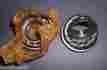 909048 New Departure Nos Vintage Pair Of Wheel Bearings 1932 1939 Buick Cadillac 3 Piece Inner 909548 909726