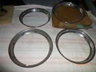 988165 Gm Nos Chevrolet Corvair Wheel Trim Ring Set