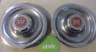 99-2208  Aftermarket Cyclone Hurricane Set Used Western Turbine Wheel Center Caps