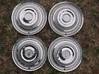Ac-3563 Studebaker Very Nice Set Of Accessory Hubcaps Full Wheel Covers
