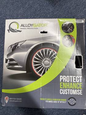 Yellow1321 Alloygator Wheel Protectors Alloy Protection - Set Of 4 Yellow 13 Inch -21